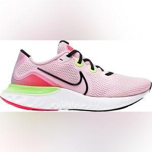 NIKE - Renew Run in Pink Foam Shoes